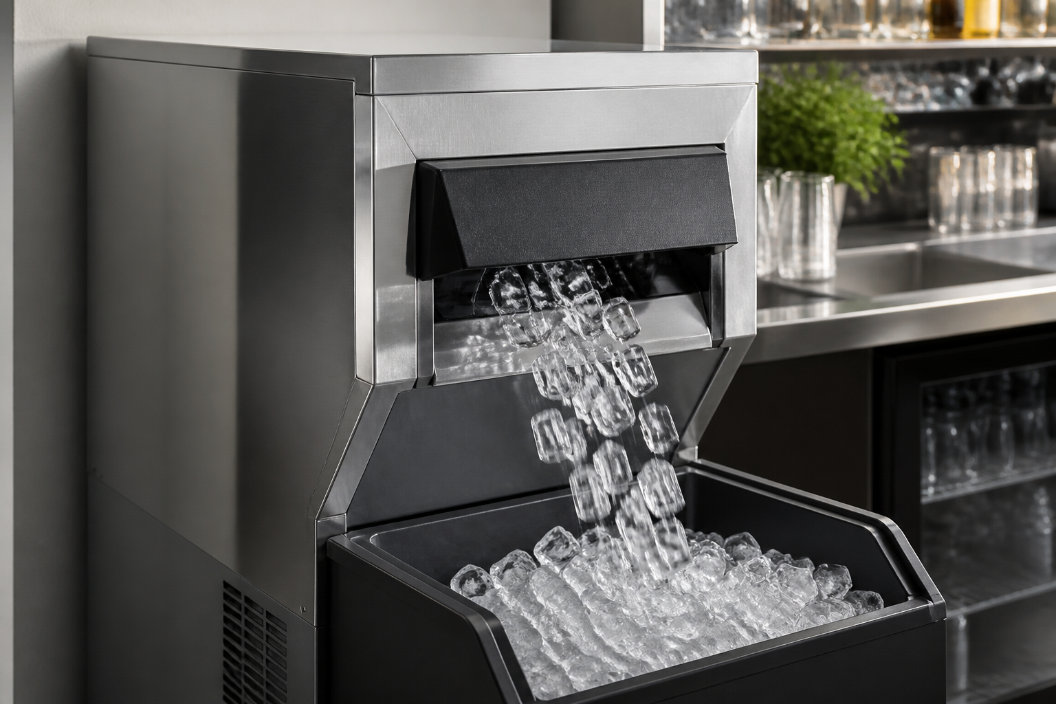 Commercial ice machine